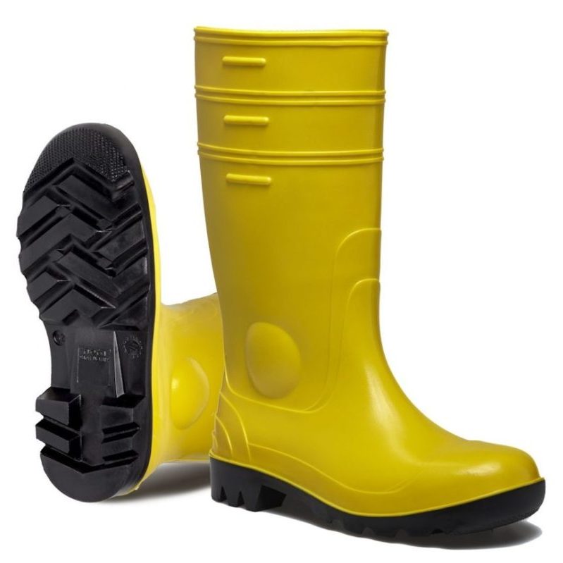 Rubber Boots With Steel Toes