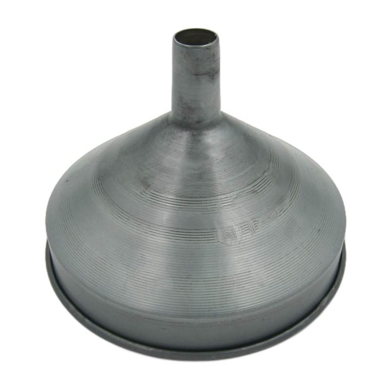 Galvanized Oil Funnel With Strainer