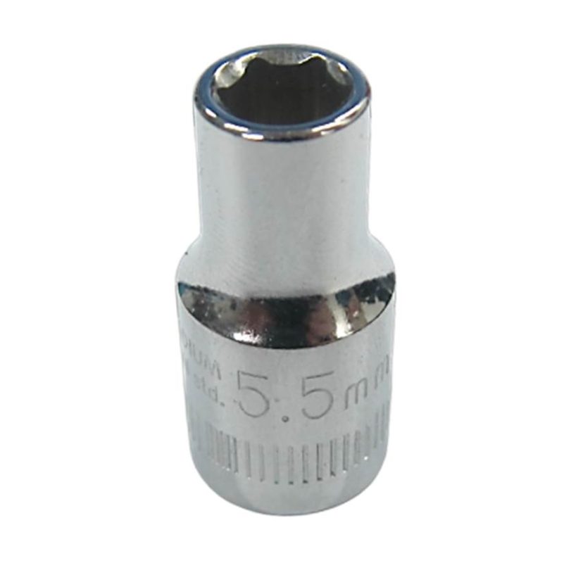 1/4" Square Drive 6 Point Socket Wrench