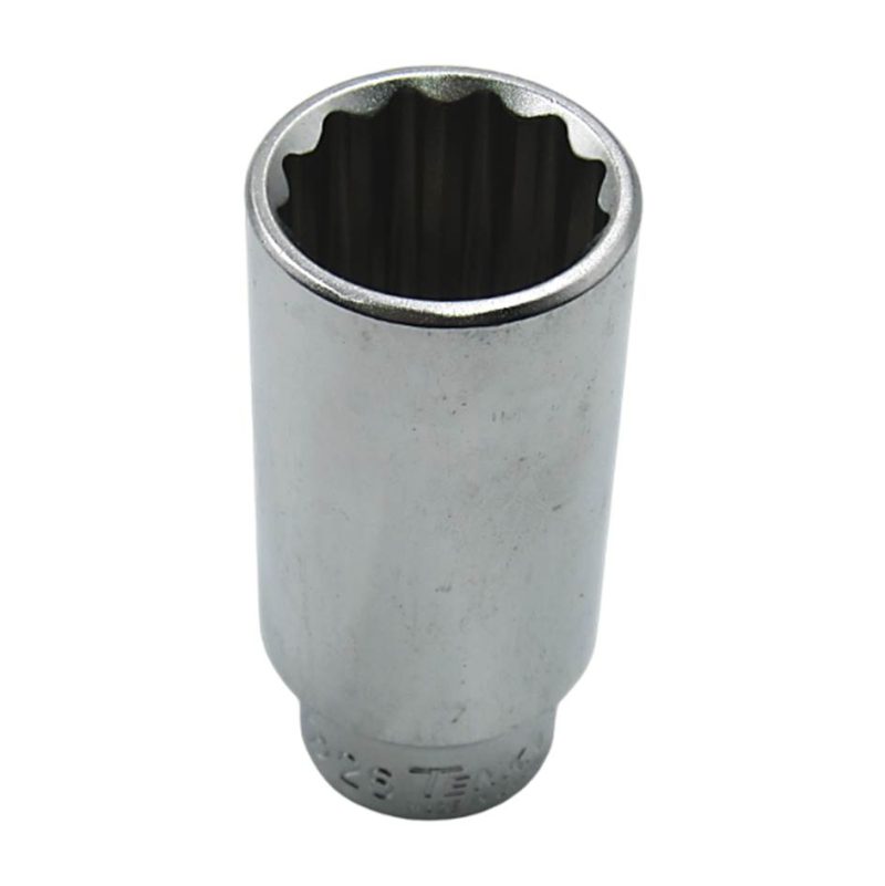 1/2" Square Drive 12 Point Deep Socket Wrench