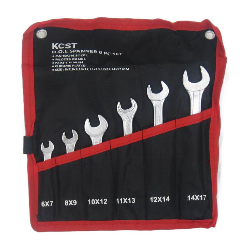 Double Open End Wrench Set