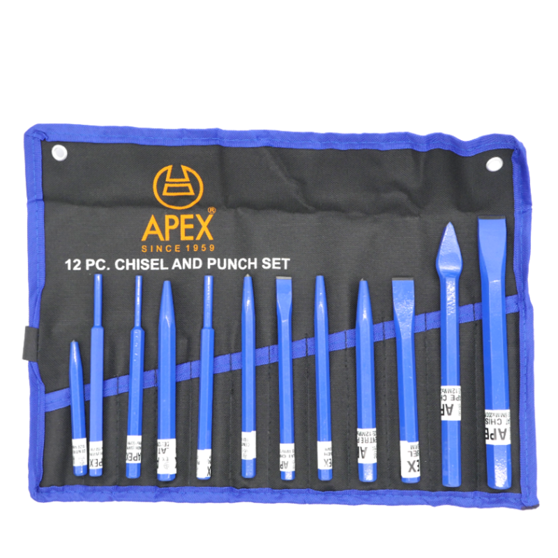Combination Chisel & Punch Set