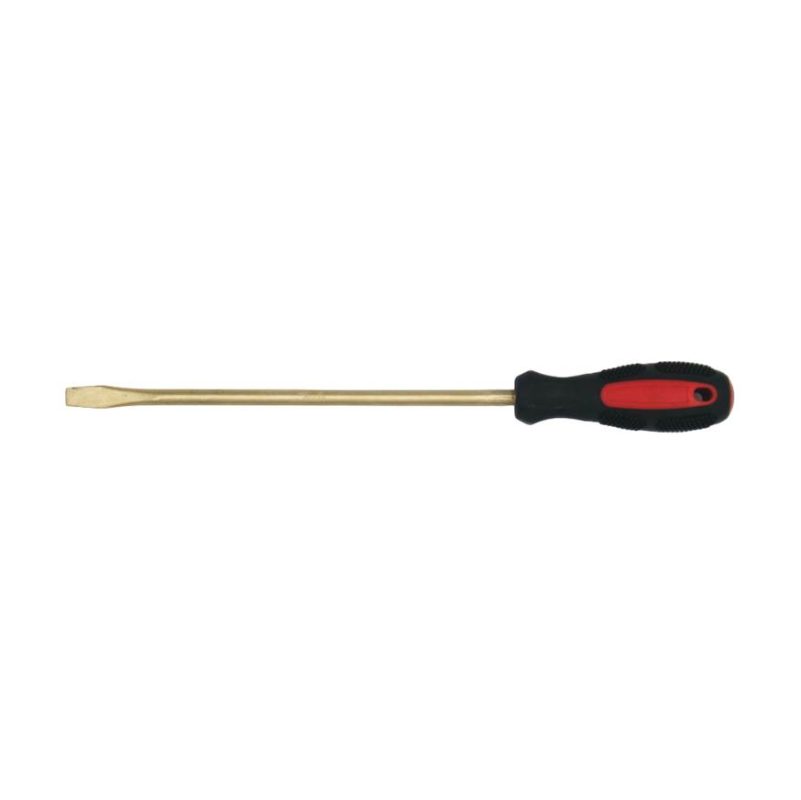 Non-spark Slotted Screwdriver Plastic Handle
