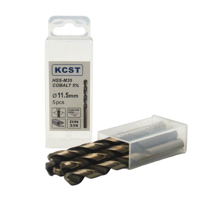 Cobalt Straight Shank Twist Drill