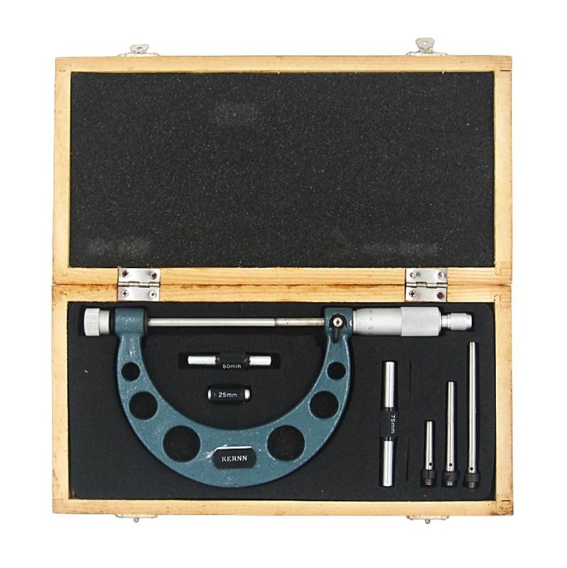 Outside Micrometer With Interchangeable Anvil